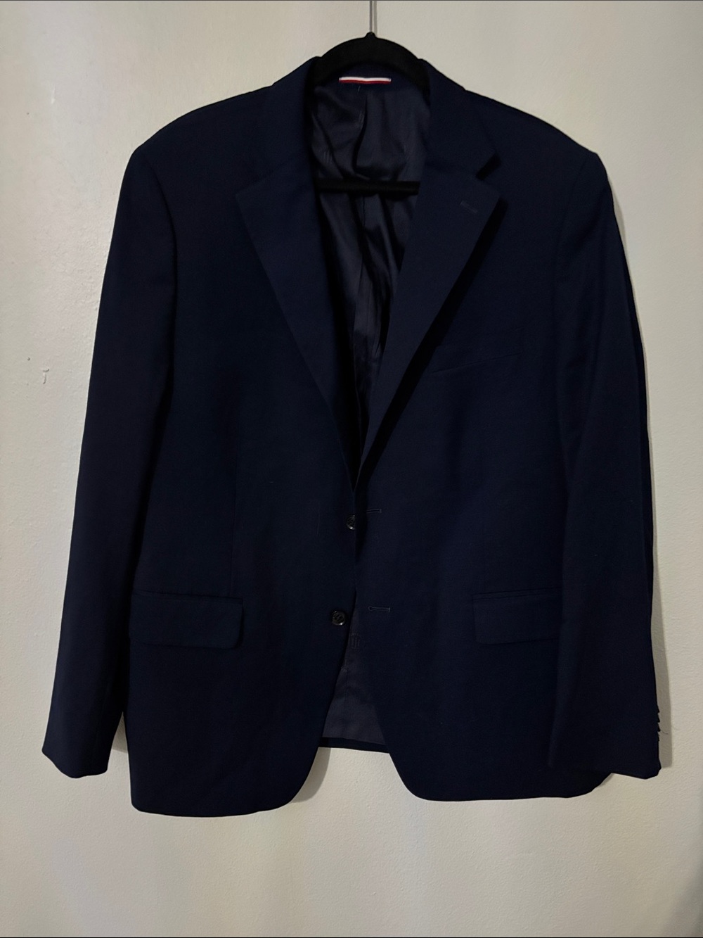 Tommy Hilfiger Navy Single-Breasted Sport Coat